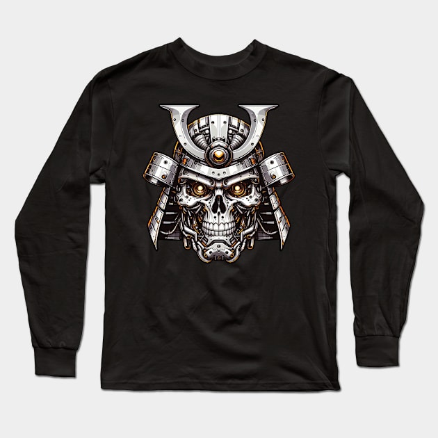 Cyber Samurai S01 D11 Long Sleeve T-Shirt by Houerd